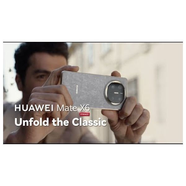  هواوي Mate X6 - دبل سيم - 512/12 كيكابايت + شاحن + حافظة موبايل + حامل موبايل 