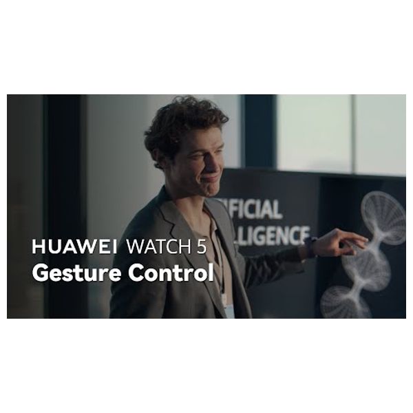 Huawei Watch 5 - 46mm - 1.5 inch - Amoled - Battery lasts up to 11 days - Multi-sensing X-TAP - eSIM Cellular Calling + Huawei Scale 3 Gift - Pre-Order