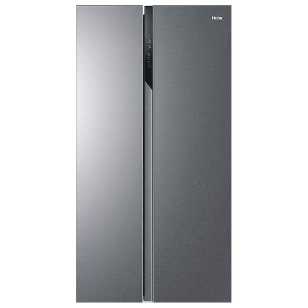  Haier HSR3918FNPG - 20ft - Side By Side Refrigerator - Silver 