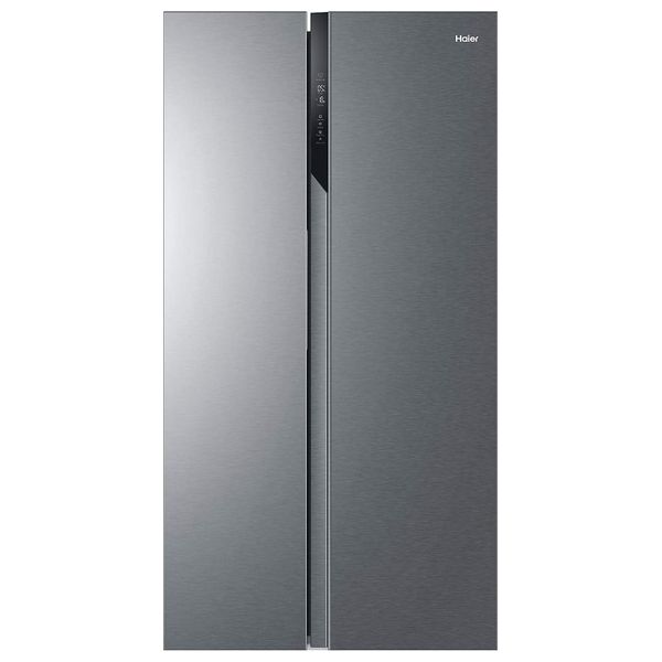  Haier HSR3918FNPG - 20ft - Side By Side Refrigerator - Silver 