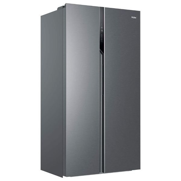  Haier HSR3918FNPG - 20ft - Side By Side Refrigerator - Silver 
