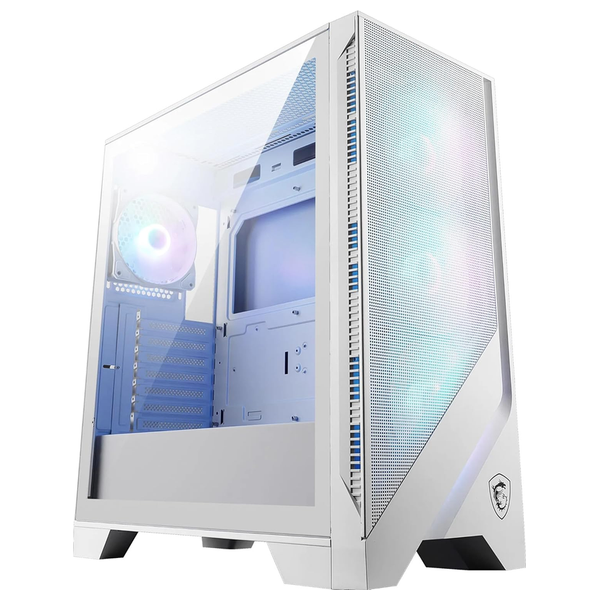  MSI MAG FORGE 320R AIRFLOW - Mid Tower Case - ARGB - 4 Fans - White 