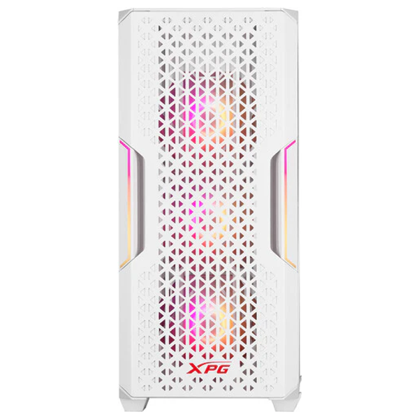  XPG STARKER AIR C Mid-Tower Chassis - ARGB - 4 Fans - White 
