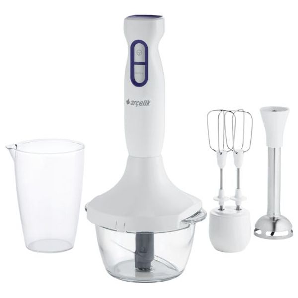 Arcelik K 1253 HBS - Hand Blender - 550 W - White