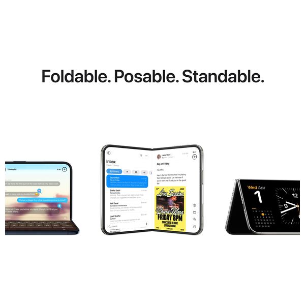 Apple iPhone Duo - eSIM - 6.8 inch Foldable Display - A20 Pro - 48MP Dual Fusion Camera System - Apple Intelligence