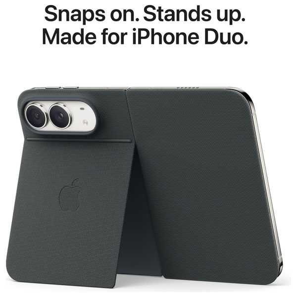 Apple iPhone Duo - eSIM - 6.8 inch Foldable Display - A20 Pro - 48MP Dual Fusion Camera System - Apple Intelligence