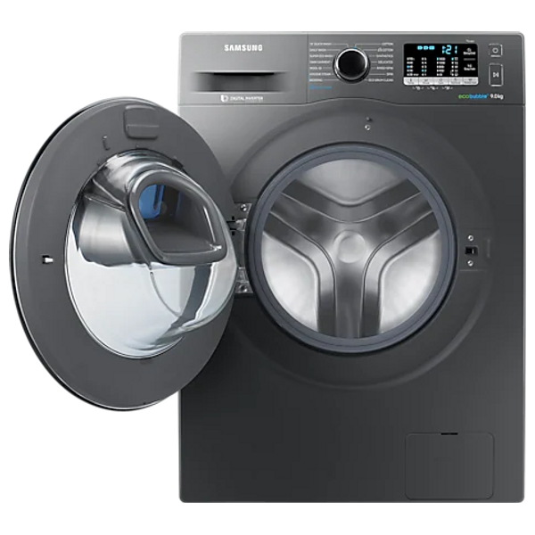 غسالة سامسونج فتحة امامية - 9 كغم - 1400 دورة بالدقيقة - WW90K54E0UX/RQ - رمادي