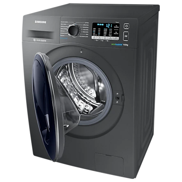 غسالة سامسونج فتحة امامية - 9 كغم - 1400 دورة بالدقيقة - WW90K54E0UX/RQ - رمادي
