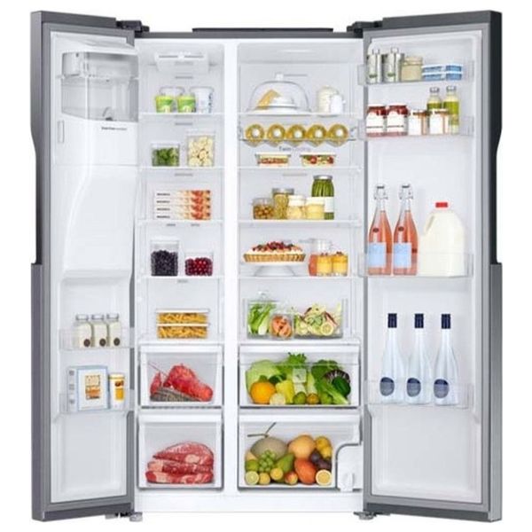 Samsung RS51K5460SL - 22ft - Side By Side Refrigerator - Silver
