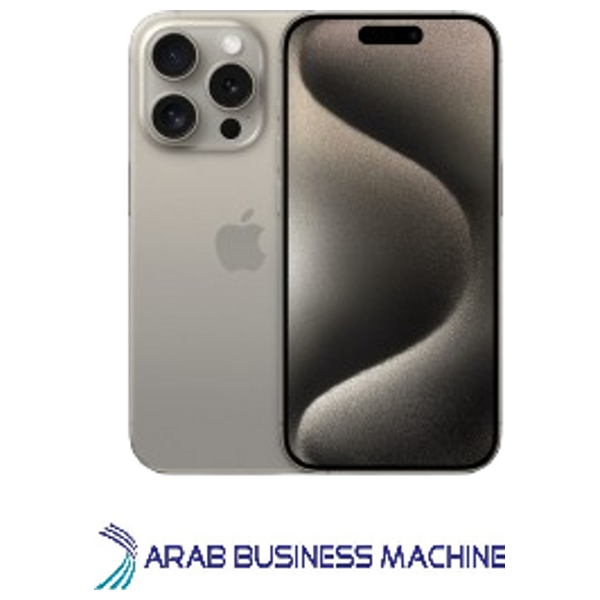 ابل ايفون 15 برو - 6.1 انج - شريحة A17 برو - ذكاء ابل الصناعي - تصميم تيتانيوم - زر الاكشن