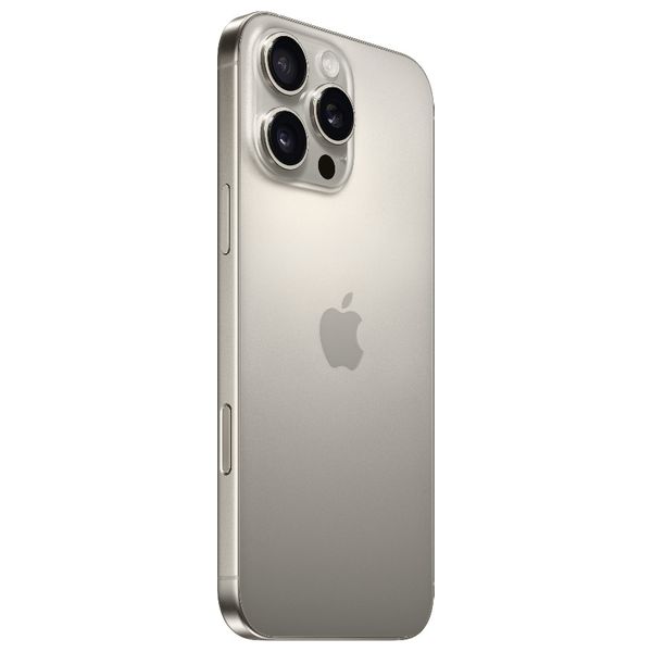 ابل ايفون 16 برو ماكس - 6.9 انج - شريحة A18 برو - ذكاء ابل الصناعي - تصميم تيتانيوم - زر تحكم بالكاميرا
