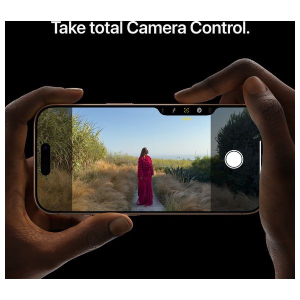 Apple iPhone 16 Pro - 6.3 inch - A18 Pro chip - Apple Intelligence - Titanium design - With Camera Control