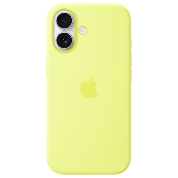 Apple - Mobile  Silicone Cover For iPhone 17  with MagSafe - Pure Back - Pre-Order