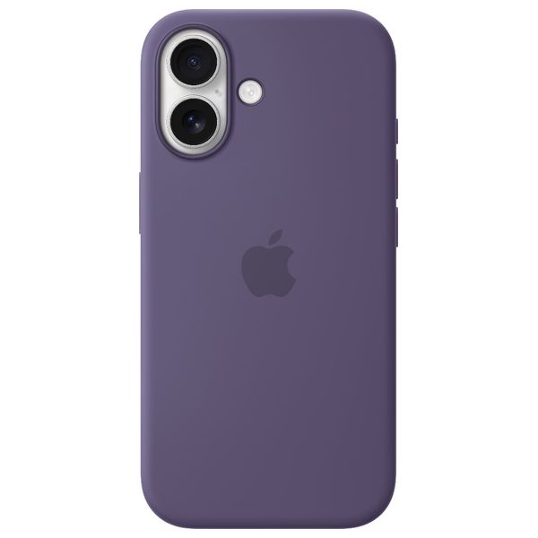 Apple - Mobile  Silicone Cover For iPhone 17  with MagSafe - Pure Back - Pre-Order