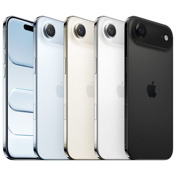 Apple iPhone Air - Dual e-SIM- 6.5-inch Super Retina XDR Display - A19 Pro Chip - 3149 mAh, Fast Charging - Ai Features - Japan Version