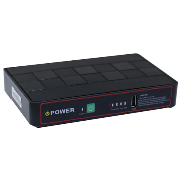  iPower UPS For WiFi Router - 5V - IPR25W - Black 