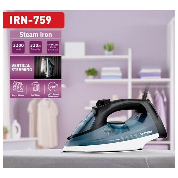 Newal - Steam Iron - 2200 W - 320 ml - Green
