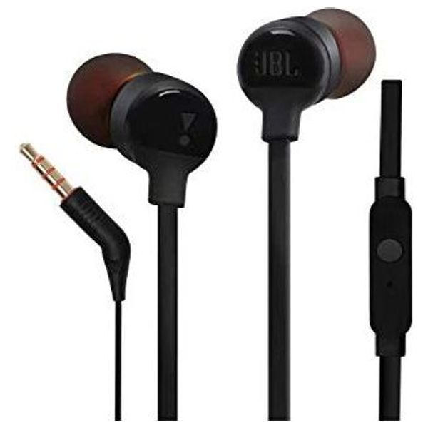  JBL JBLT110BLK - Headphone In Ear - Black 