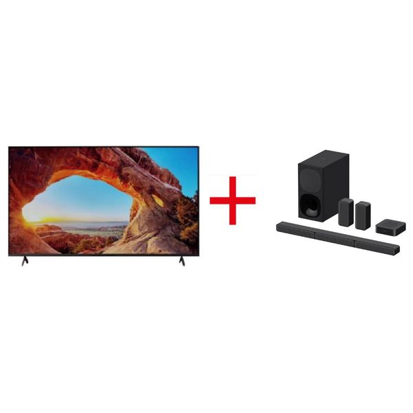  شاشة سوني 85" سمارت - DTV - 4K - LED TV - KD-85X85J + هدية سماعات ساوند بار 
