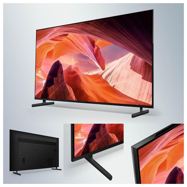  شاشة سوني 75-انج فئة X80L - سمارت - 50 هيرتز - LED - 4K - إصدار 2023 
