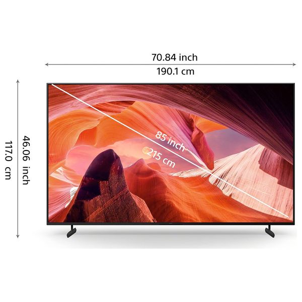 Elryan Sony 85Inch X80L Series Smart 4K LED 50Hz 2023 Model