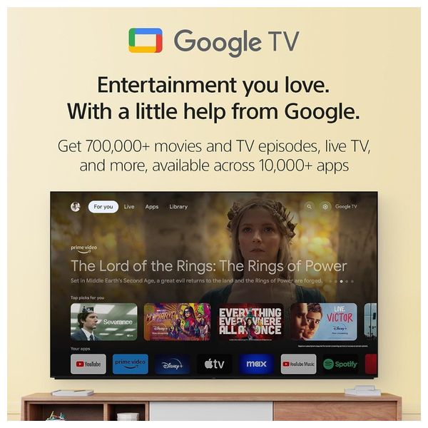  Sony 85-Inch X85K Series - Smart - 4K - LED - 100Hz - 2023 Model 