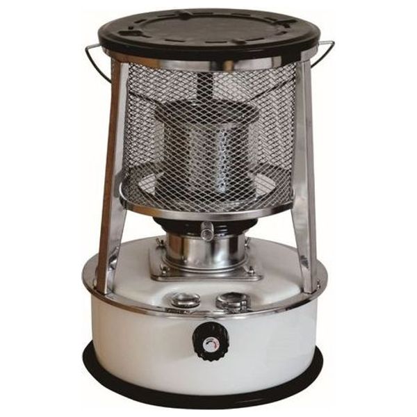 Upright kerosene heater store