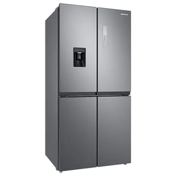 Samsung  RF48A4010M9/LV - 19ft - French Door Refrigerator - Silver + Samsung VC20M2510WB - 2000W - Bag Vacuum Cleaner - Blue