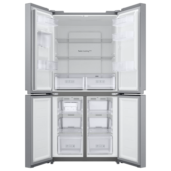  Samsung  RF48A4010M9/LV - 19ft - French Door Refrigerator - Silver 