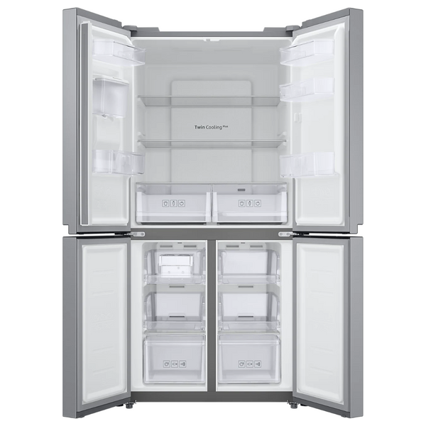 Samsung  RF48A4010M9/LV - 19ft - French Door Refrigerator - Silver