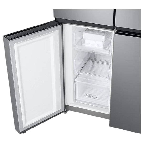  Samsung  RF48A4010M9/LV - 19ft - French Door Refrigerator - Silver 