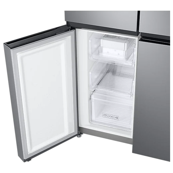 Samsung  RF48A4010M9/LV - 19ft - French Door Refrigerator - Silver