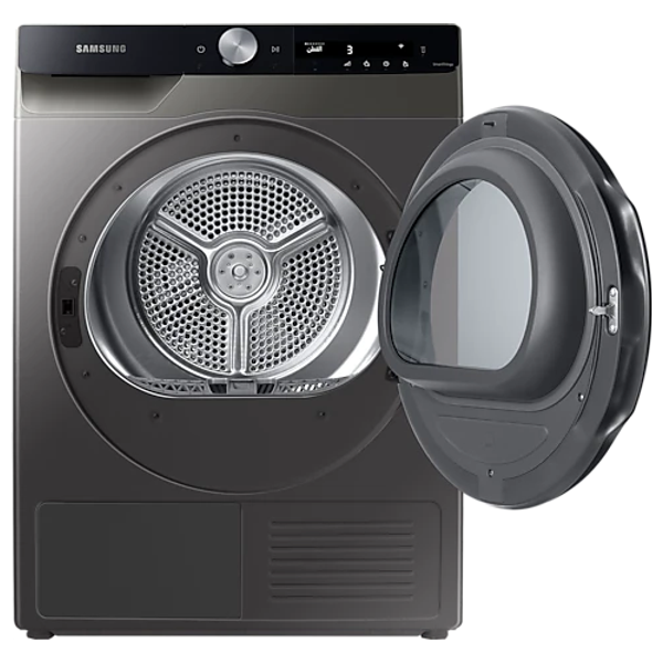 مجففة سامسونج فتحة امامية - 9 كغم - DV90T7240BX/FH - اينوكس 