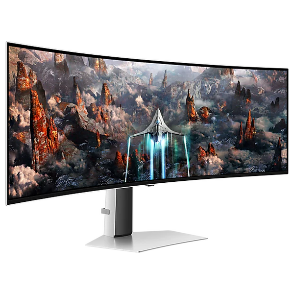 شاشة حاسبة مقوسة سامسونج 49-انج فئة CG934 - سرعة الاستجابة 0.03 ملي ثانية - 240 هيرتز - OLED