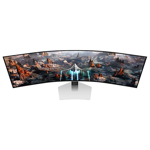 شاشة حاسبة مقوسة سامسونج 49-انج فئة CG934 - سرعة الاستجابة 0.03 ملي ثانية - 240 هيرتز - OLED