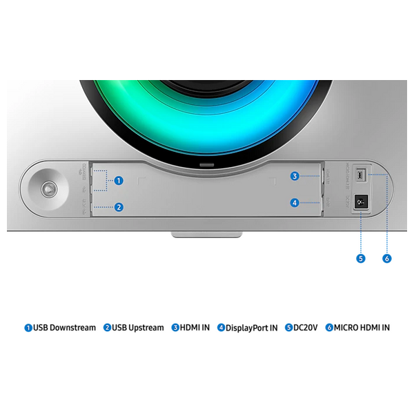 شاشة حاسبة مقوسة سامسونج 49-انج فئة CG934 - سرعة الاستجابة 0.03 ملي ثانية - 240 هيرتز - OLED