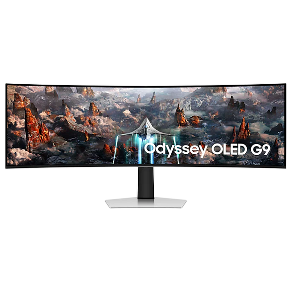 شاشة حاسبة مقوسة سامسونج 49-انج فئة CG934 - سرعة الاستجابة 0.03 ملي ثانية - 240 هيرتز - OLED
