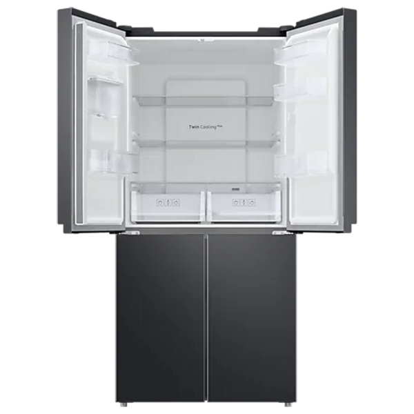  Samsung RF48A4010B4 - 19ft - French Door Refrigerator - Black 