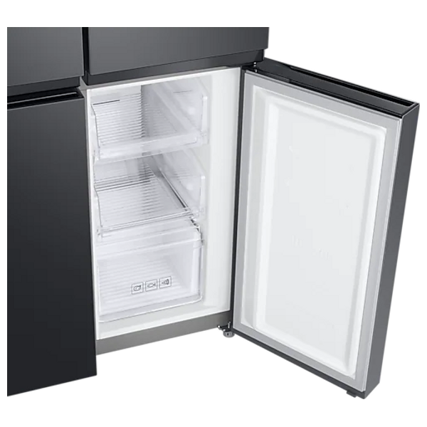  Samsung RF48A4010B4 - 19ft - French Door Refrigerator - Black 