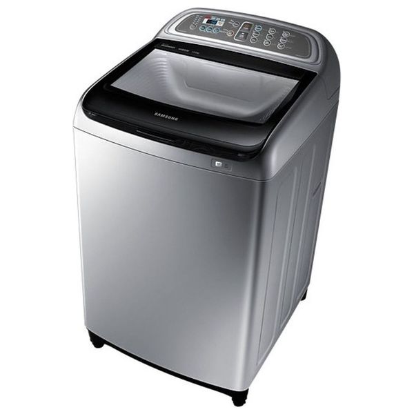 غسالة سامسونج فتحة علوية - 14 كغم - 700 دورة بالدقيقة - WA14J5730SG/FH - سلفر