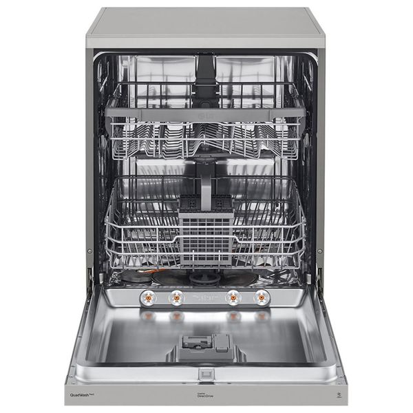  LG DFC532FP - Freestanding Dishwasher - Inverter - 60 cm - 14 Sets - Water Cons-9.9L/C - 9 Programs - Platinum Silver 