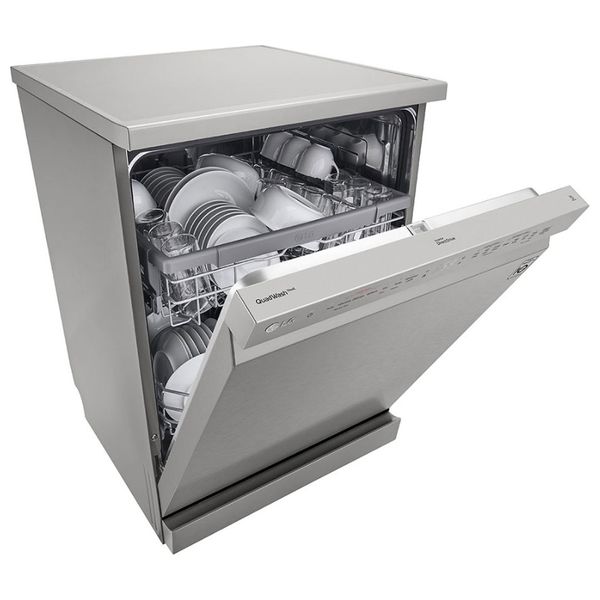  LG DFC532FP - Freestanding Dishwasher - Inverter - 60 cm - 14 Sets - Water Cons-9.9L/C - 9 Programs - Platinum Silver 