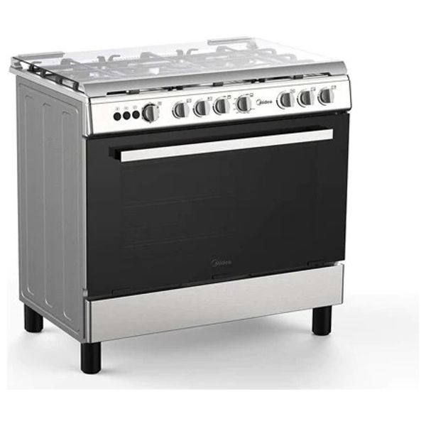 Midea LME95028 - 5 Burners - Gas Cooker - Stainless Steel