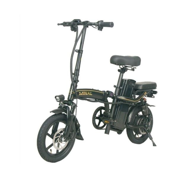  دراجة كهربائية مينل 14" - 400 واط - A8 - اسود 