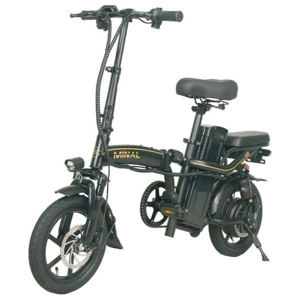 Minal A8 - Electric Bike 24" - 400 W - Black