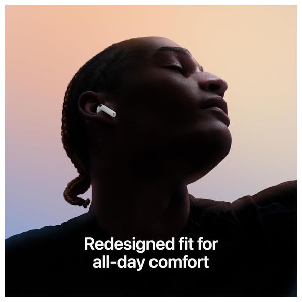  Apple Airpods 4 - Bluetooth Headphone In Ear - With Active Noise Cancellation - White 