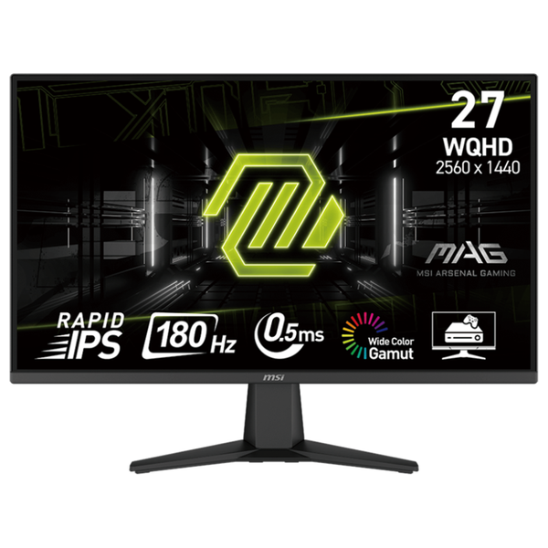MSI 27-Inch 275QF-Series - Flat Monitor - 180Hz - 5ms Response Time - WQHD - 300 Nits - Rapid IPS Panel - HDMI