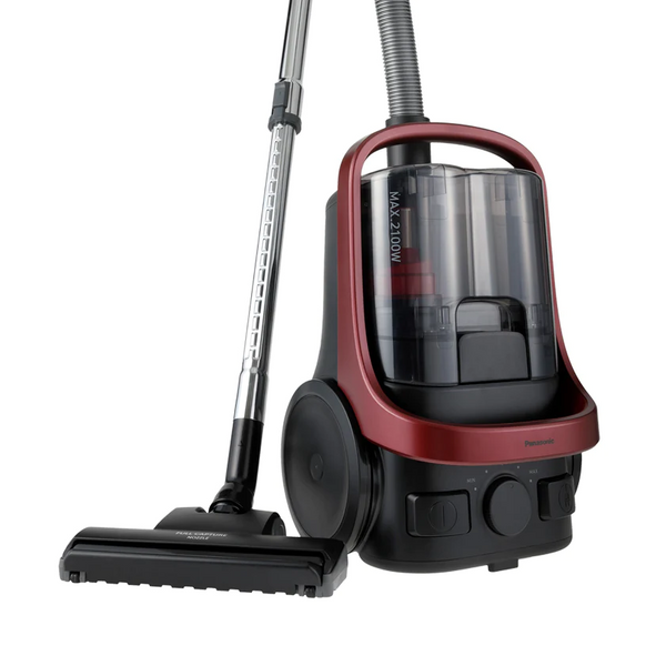 Panasonic MC-CL607R147 - 2100W - 2.2L - Bagless Vacuum Cleaner - Red