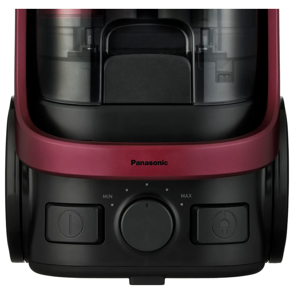  مكنسة باناسونيك كهربائية بدون كيس - 2100 واط - 2.2 لتر - MC-CL607R147 - احمر 