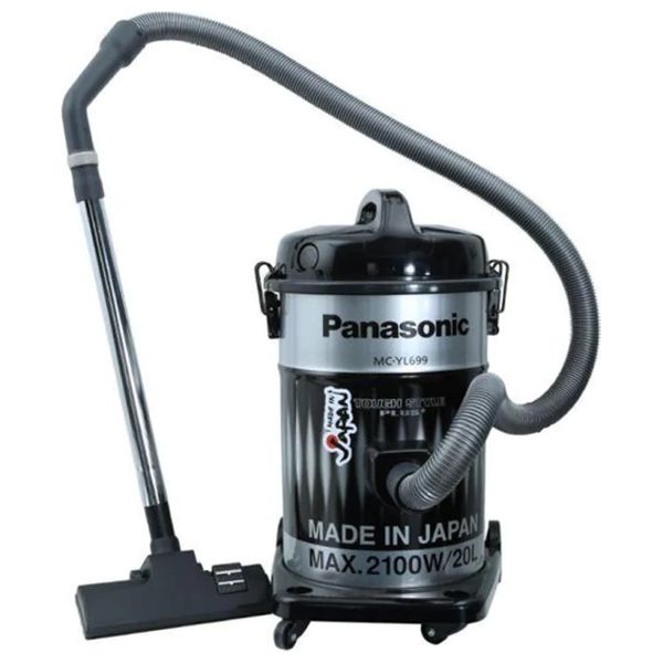 Panasonic MC-YL699S747 - 2100W - 20L - Drum Vacuum Cleaner - Black